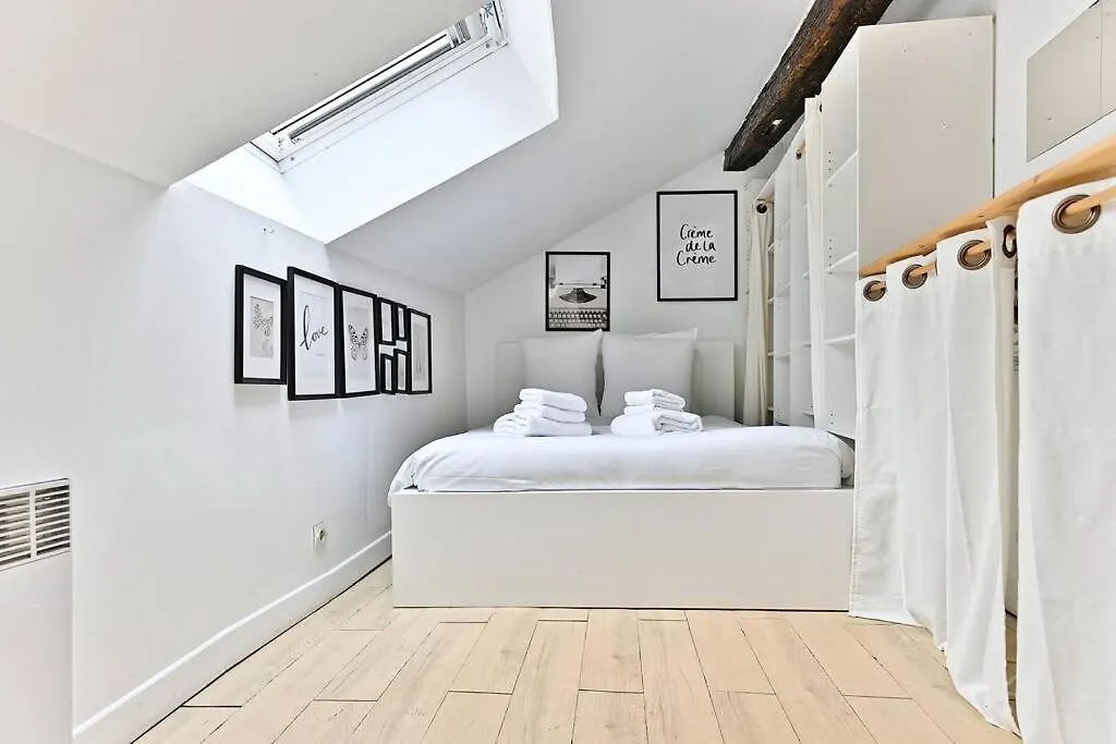 Apartman Paisible Et Rivoli Párizs